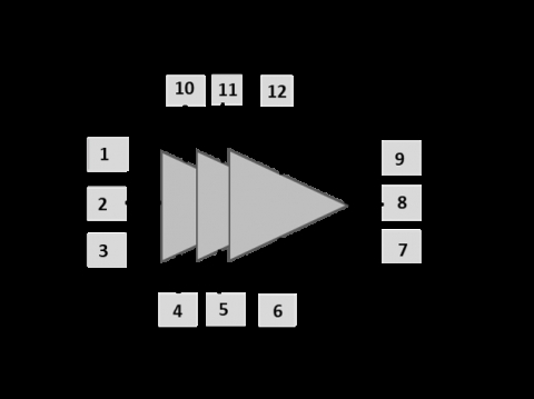 Buffer Amplifier operating from 10-45 GHz and can be used in wide band application or to drive the high power amplifier Block Diagam