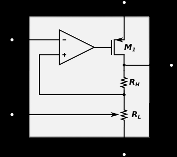 Low-voltage LDO Block Diagam