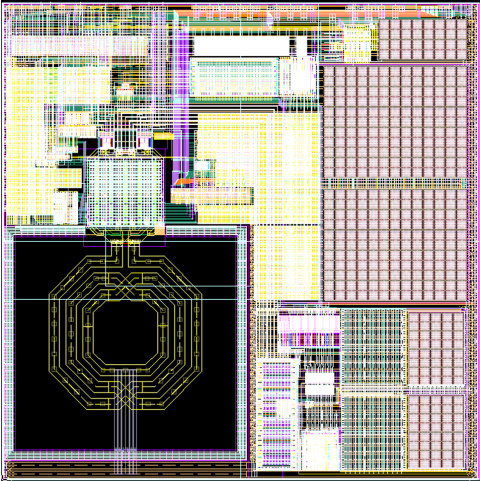 TSMC GF Intel Low Phase Noise, High-performance Digital LC PLL Block Diagam