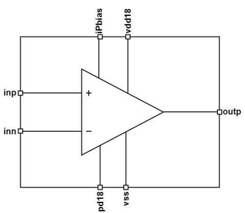 Special Purpose Low (Statistical) offset Operation Amplifier Block Diagam